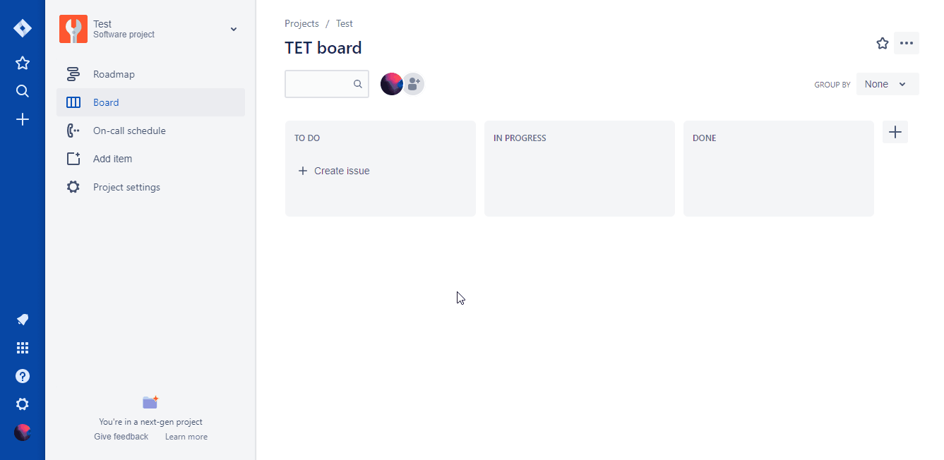Project User Admin